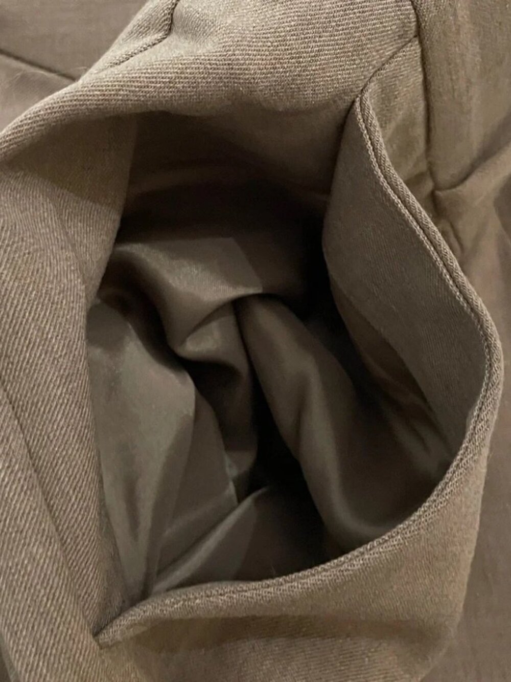 NWOT Lauren Ralph Lauren Tan Wool Trouser Pants Womens Size 10 Career Classic - Picture 9 of 10